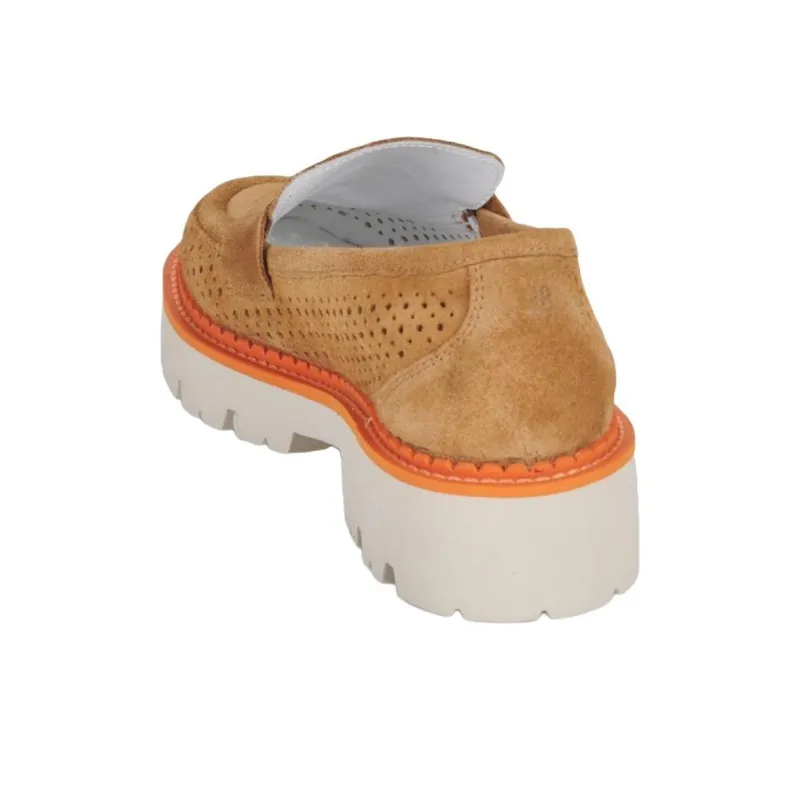 JB MARTIN Loafers 4cm Women's Brown-5