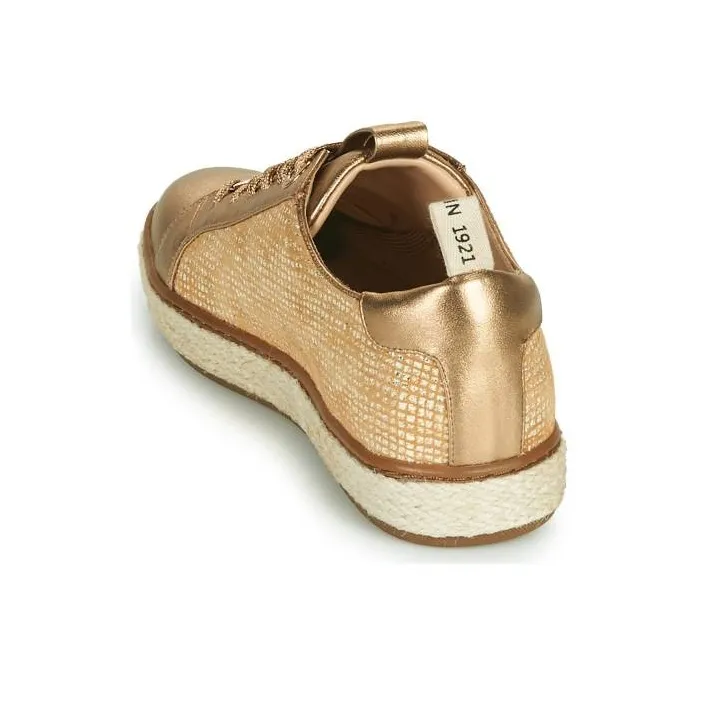 JB MARTIN Inaya Low Top Skateboard Shoes Women's Gold-4