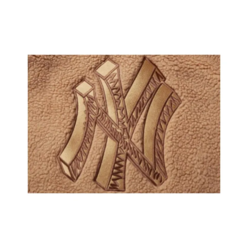 New Era Velvet feel Coat Unisex Brown-3