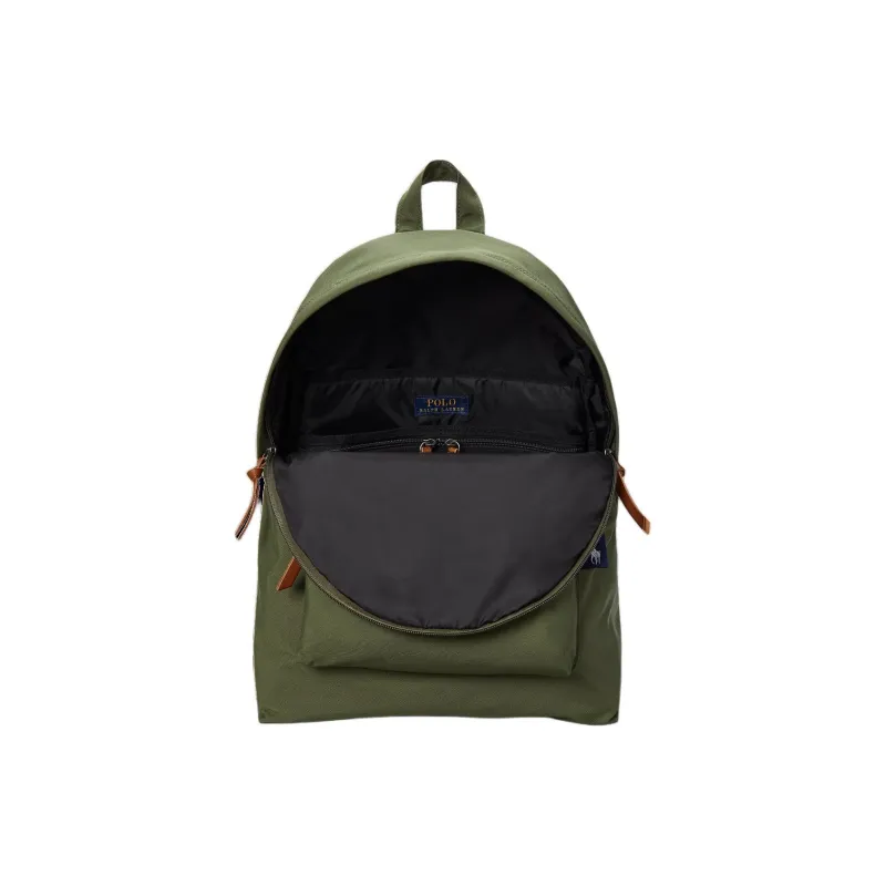 Polo Ralph Lauren Fabric Backpack Unisex Olive Green-3