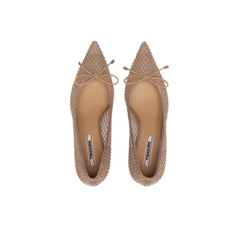 73Hours Slim Heel High Heels 6.5cm Women's Khaki-2