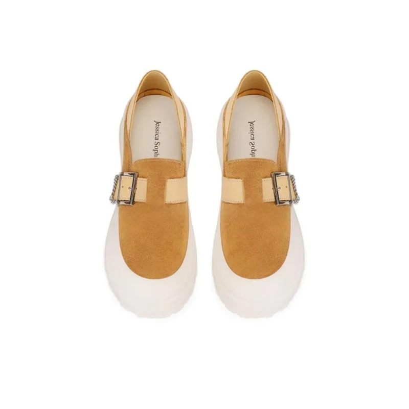 JESSICA SOPHIA Casual Single Shoes 4cm Women's-4