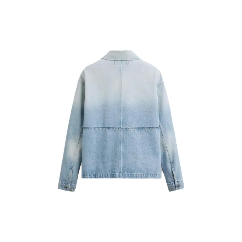 ZARA Denim Jacket Men's Light Blue-1