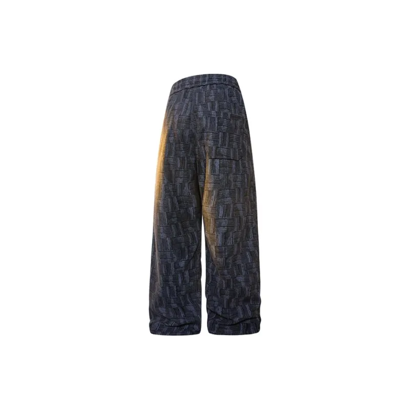 KOKO BASE Casual Pants Unisex Heather White-6