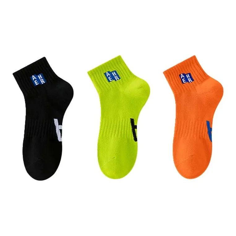 Cotton Gene Ankle Socks Men's 3 Pack-0