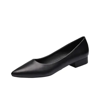 Pounise Casual Single Shoes Women's Black