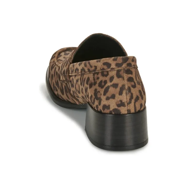 JB MARTIN Lolie Loafers 4cm Women's Brown-5