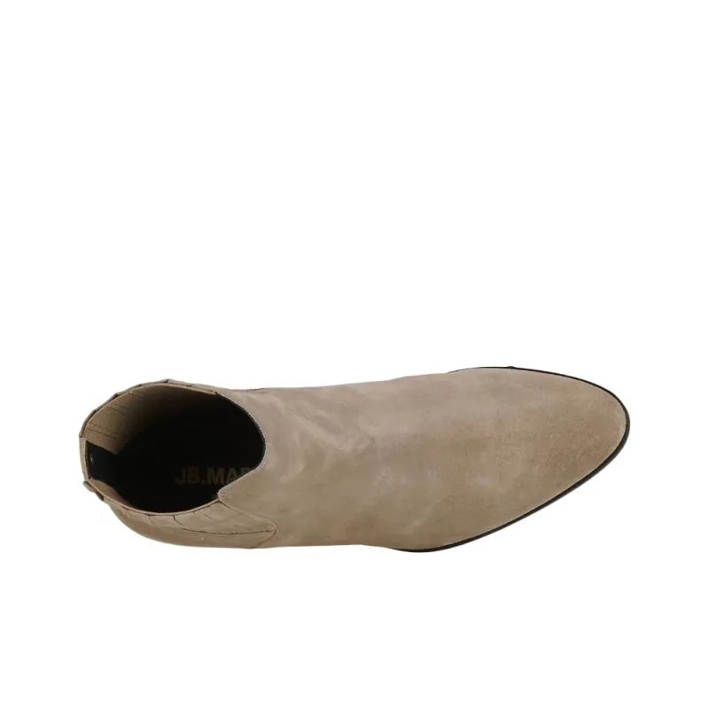 JB MARTIN Lea Short Chelsea Boots 5cm Women's Umber-5
