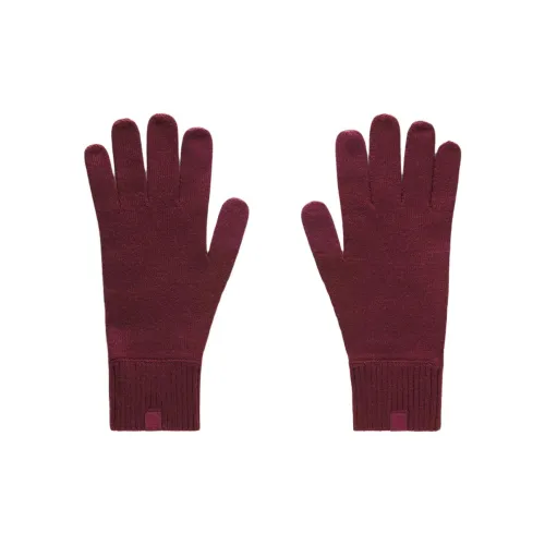 Lululemon Knit Gloves Unisex Red