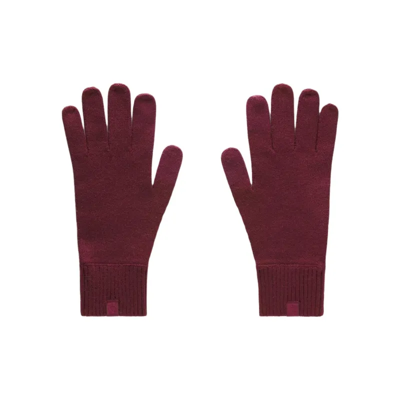 Lululemon Knit Gloves Unisex Red-0