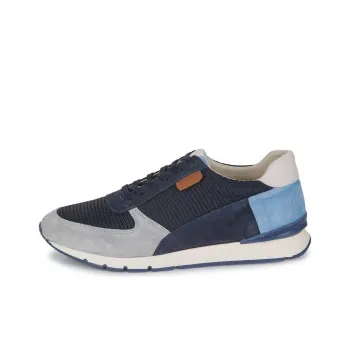 PELLET Malo Low Top Casual Shoes Men's Blue Gray