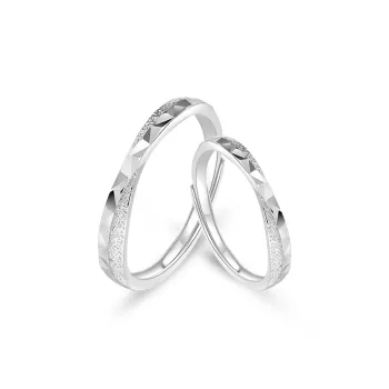 VOCK S999 Fine Silver Rings Unisex