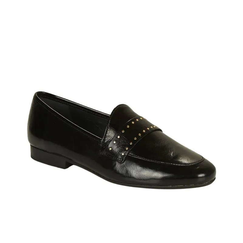 JB MARTIN FRANCHE ROCK Loafers 2cm Women's Black-2