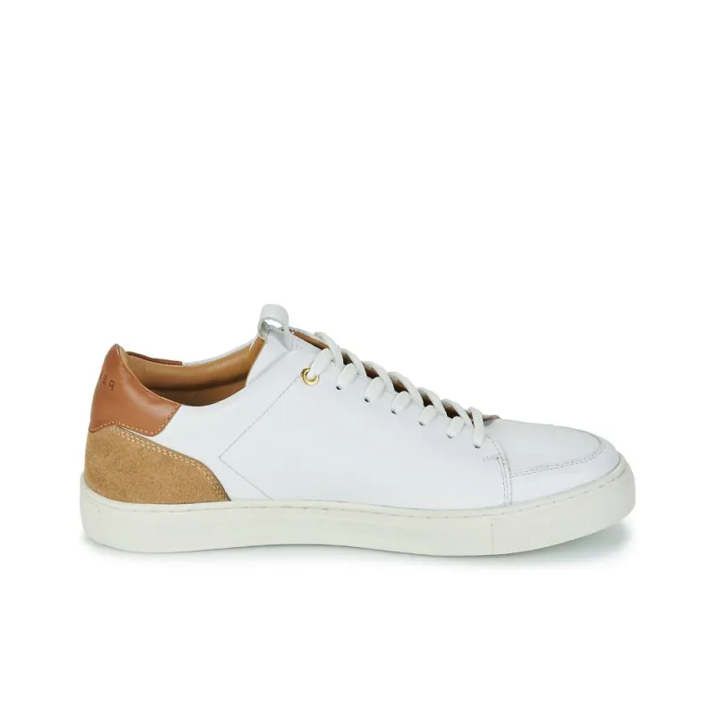 PELLET Simon Low-Top Skateboard Shoes Men's White-1