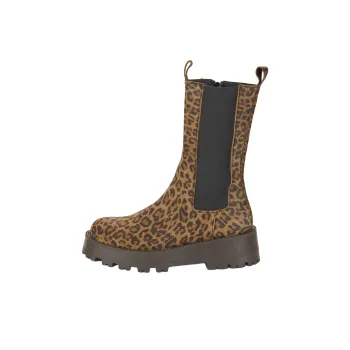 JB MARTIN CLUB Ankle Boots 5cm Women's Leopard Print