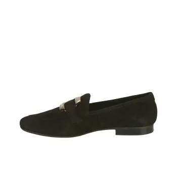 JB MARTIN FRANCHE BCBG Loafers 2cm Women's Black