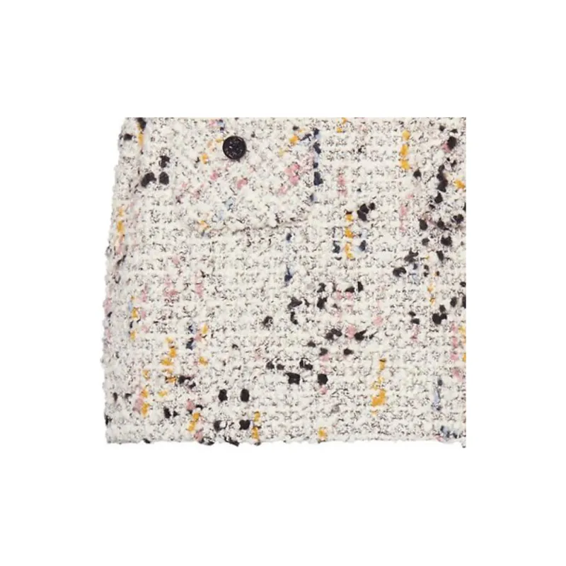 LOUIS VUITTON Bouclette Tweed Mini Skirt-3