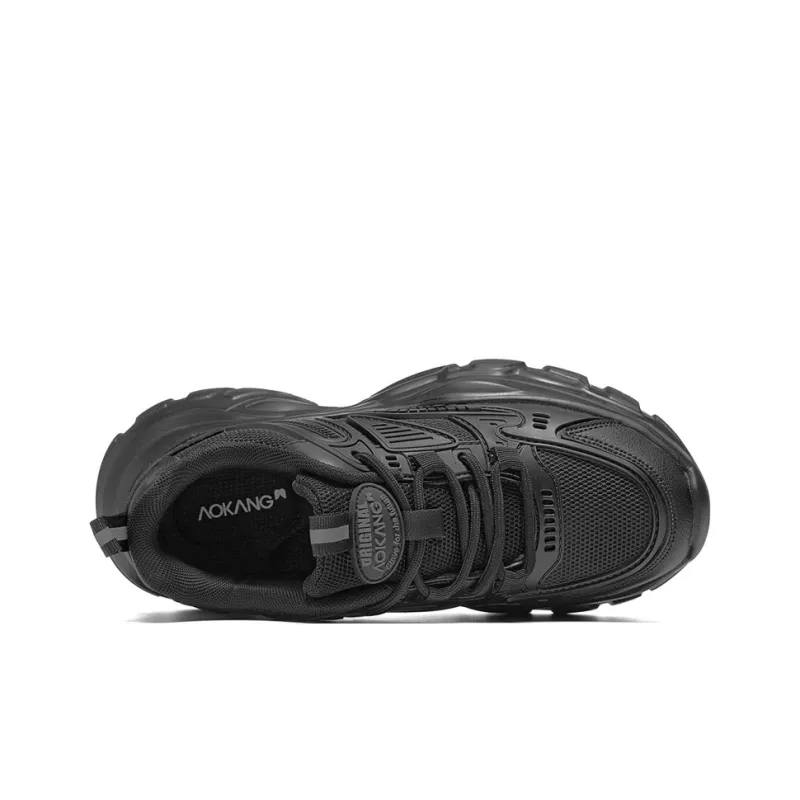 AOKANG Wear-resistant Lightweight Breathable And Non-slip. Low-Top Chunky Sneakers Women's Shopping Bag-4