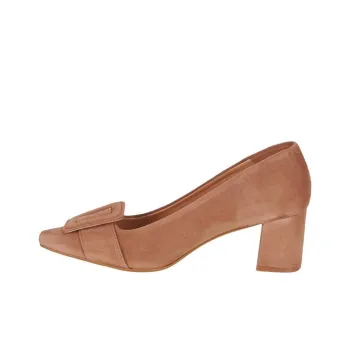 JB MARTIN VERACE Chunky Heel High Heels 6cm Women's Brown