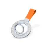 Silver White Orange