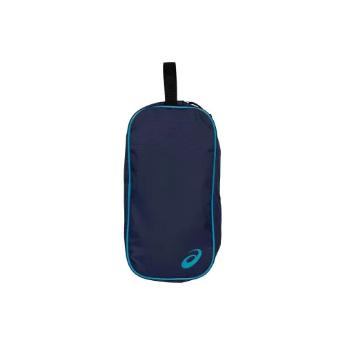 Asics Polyester Storage Bag Medium Size Unisex Marine Blue
