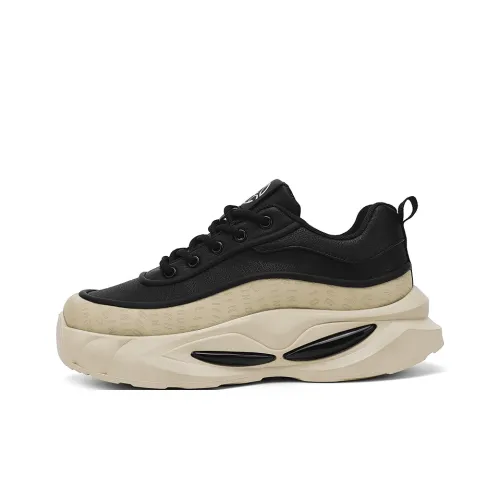 Boogie Bear Cushioning Anti Slip Wear Resistant Breathable Lightweight Height Increasing Low Top Casual Shoes Men's