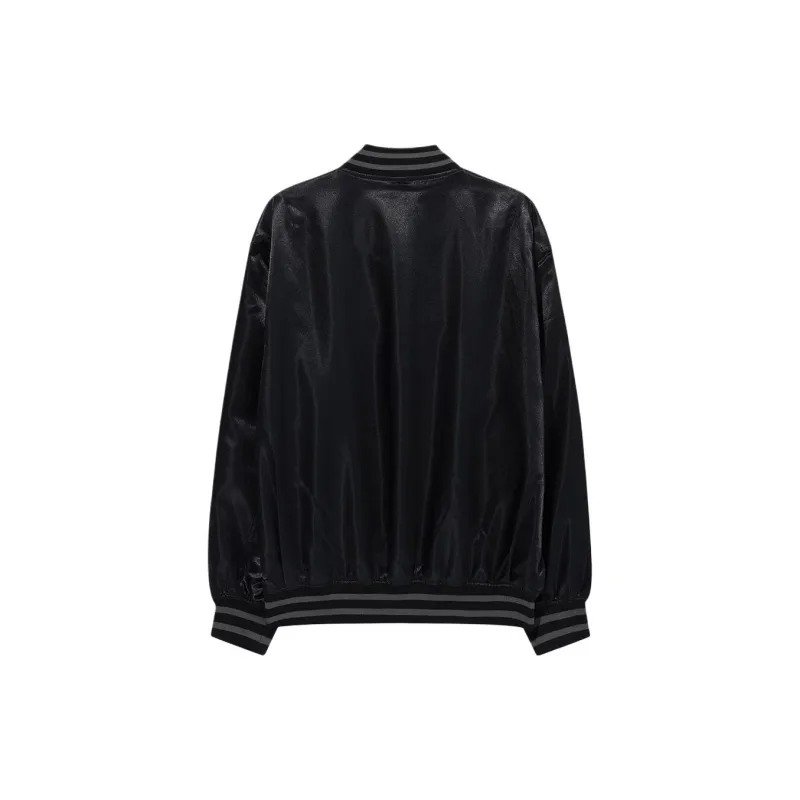 COVERNAT Baseball Jacket Men's Black-1