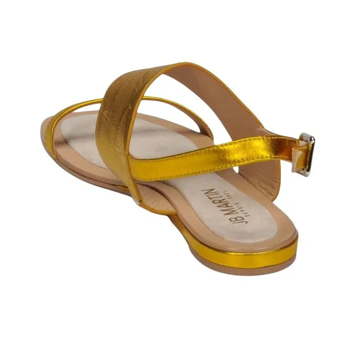 JB MARTIN Strap Sandals Women's Gold-5