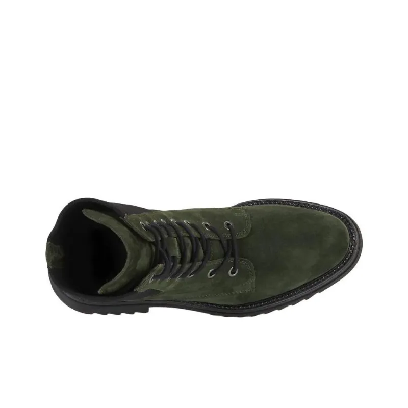 JB MARTIN Ophelie Short Chelsea Boots Women's Green-4
