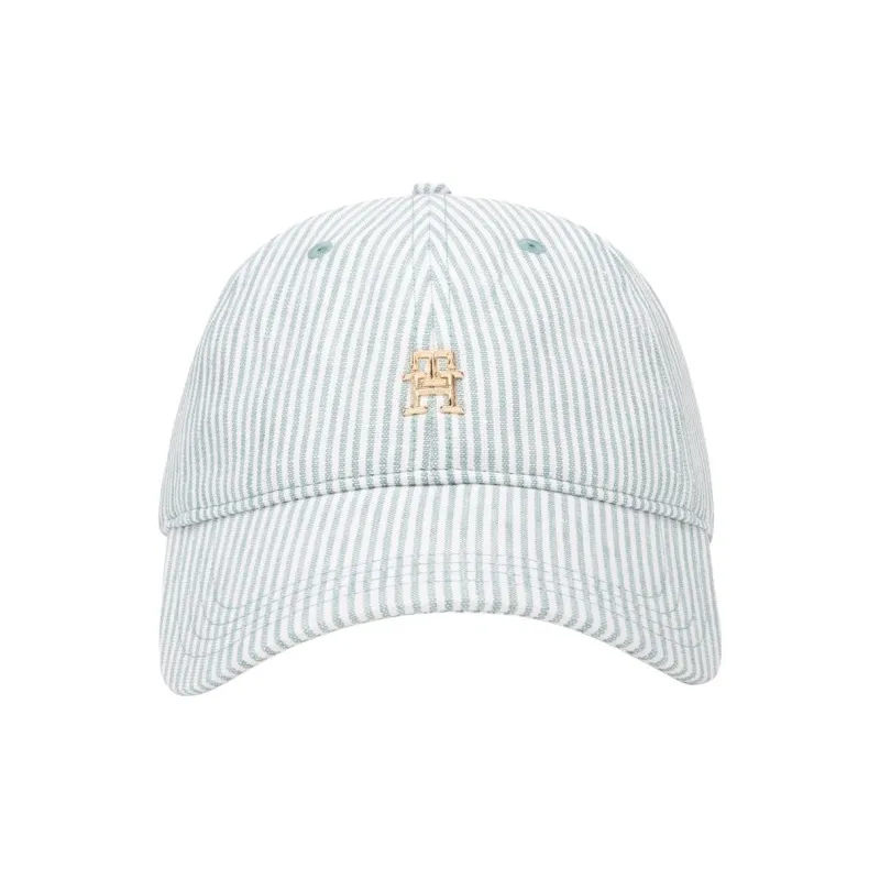 Tommy Hilfiger Linen Baseball Caps Women's-1