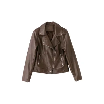 Yi Mengyuan Leather Jacket Women's