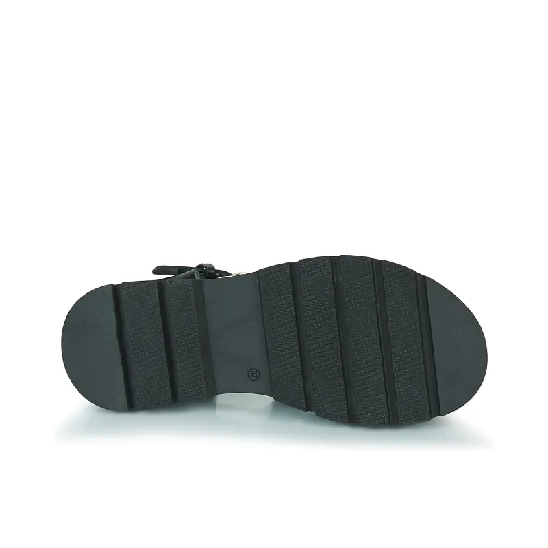 JB MARTIN DELICE Roman Sandals Women's Black-6