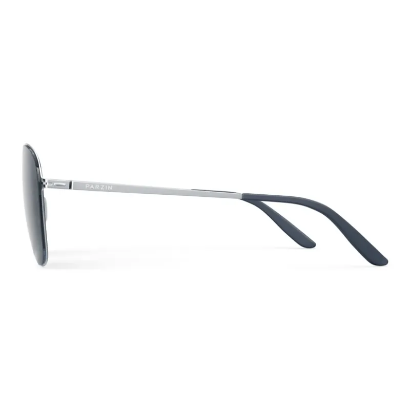 PARZIN Alloy Rubber Aviator Sunglasses Men's-9