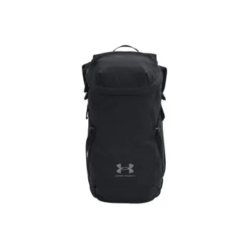 Under Armour Polyester Backpack Regular Men's Black Castle Rock