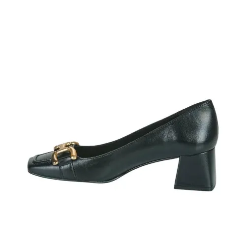 JB MARTIN VALERIA Block Heel High Heels 5cm Women's Black