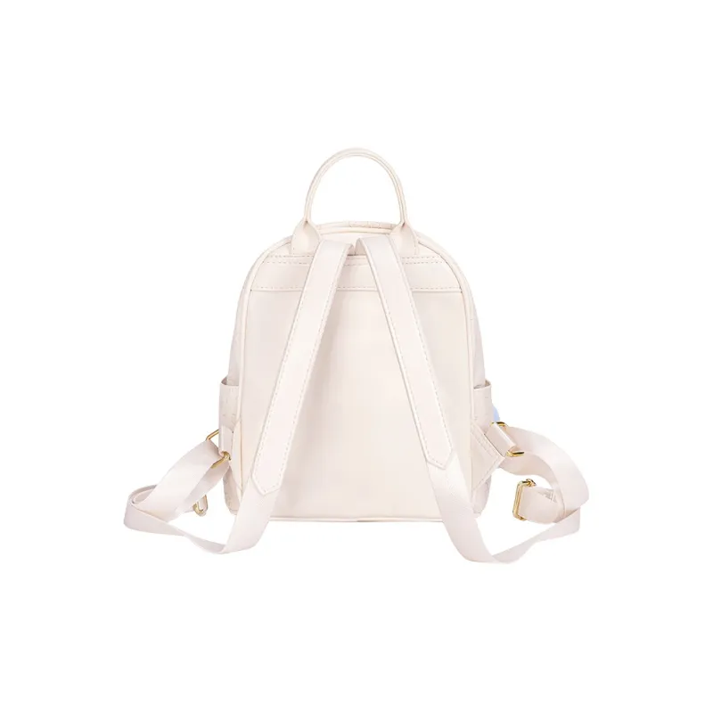 Miffy Synthetic Leather Backpack Women's Ecru/Pink-3