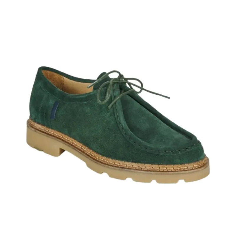 PELLET Casual Single Shoes 3cm Women's Green-3