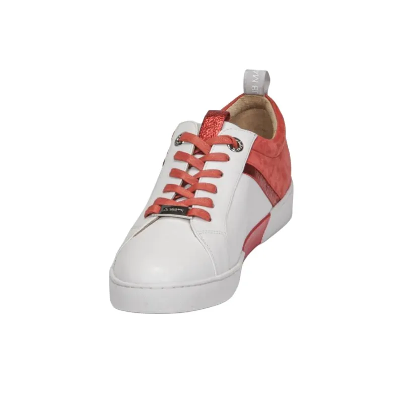 JB MARTIN Low-Top Skateboard Shoes Women's White-3