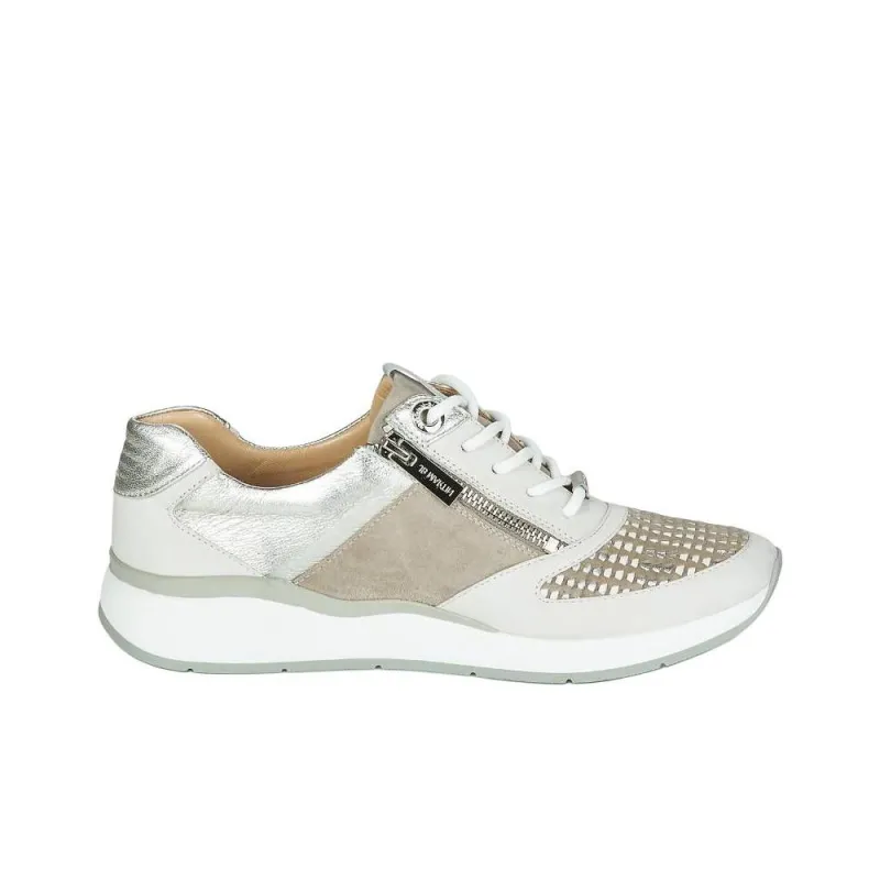 JB MARTIN Kalio Low Top Casual Shoes Women's Ecru-1