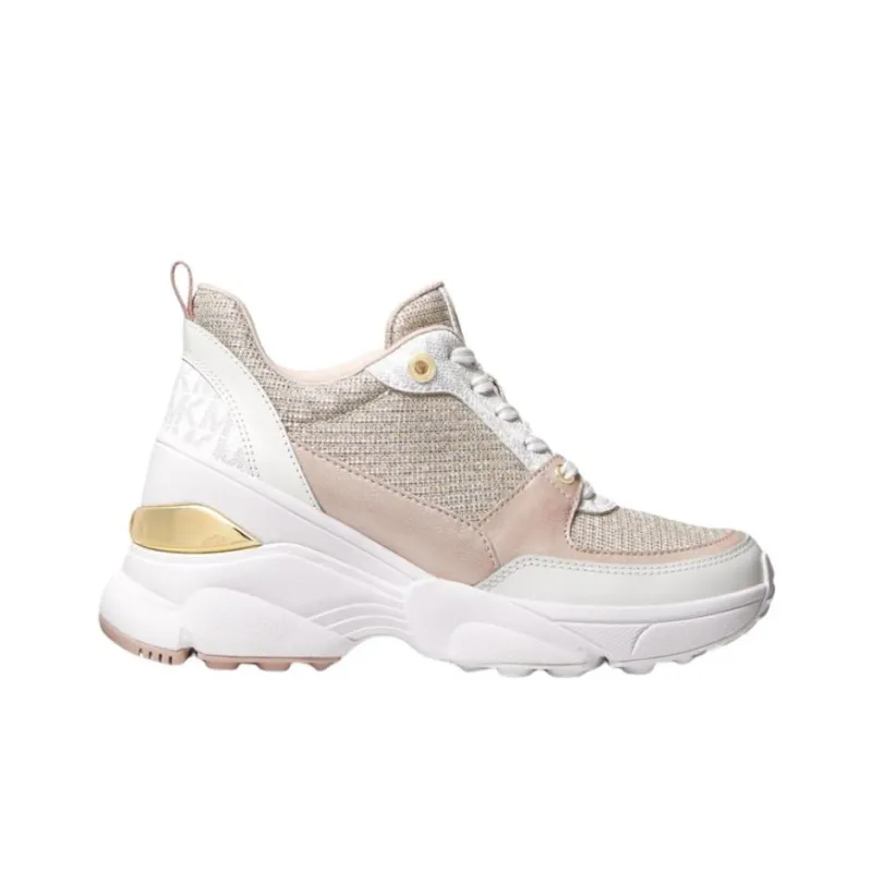 MICHAEL KORS Mickey Athletic Shoes Women's Pink-1