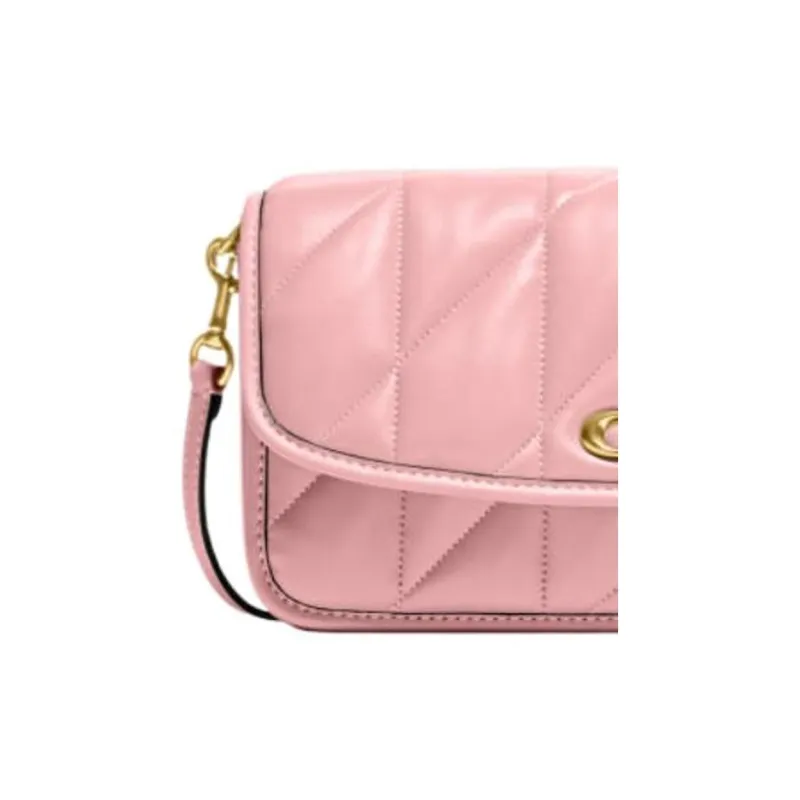 COACH Hayden Nappa Leather Pillow Bag, Shoulder Bag, Crossbody Bag Small Size Women's Pink-4