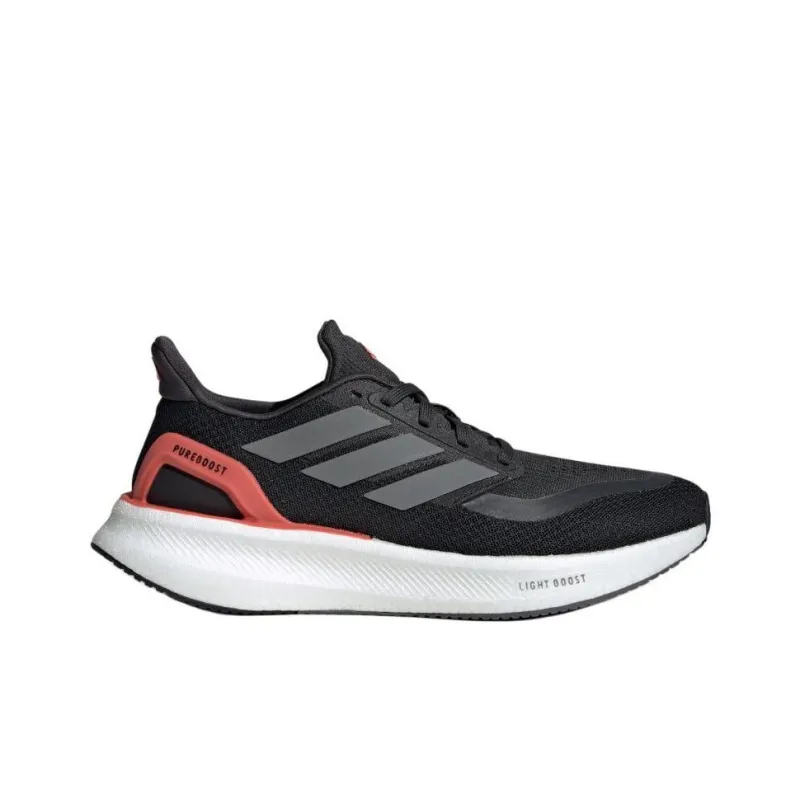 PureBoost 5 Women's Adidas 'Black Iron Metallic Red' Women's-1