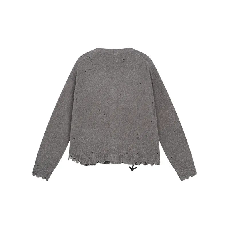 SMILEREPUBLIC TORN TO MAKE OLD SWEATERS Sweater Unisex-5