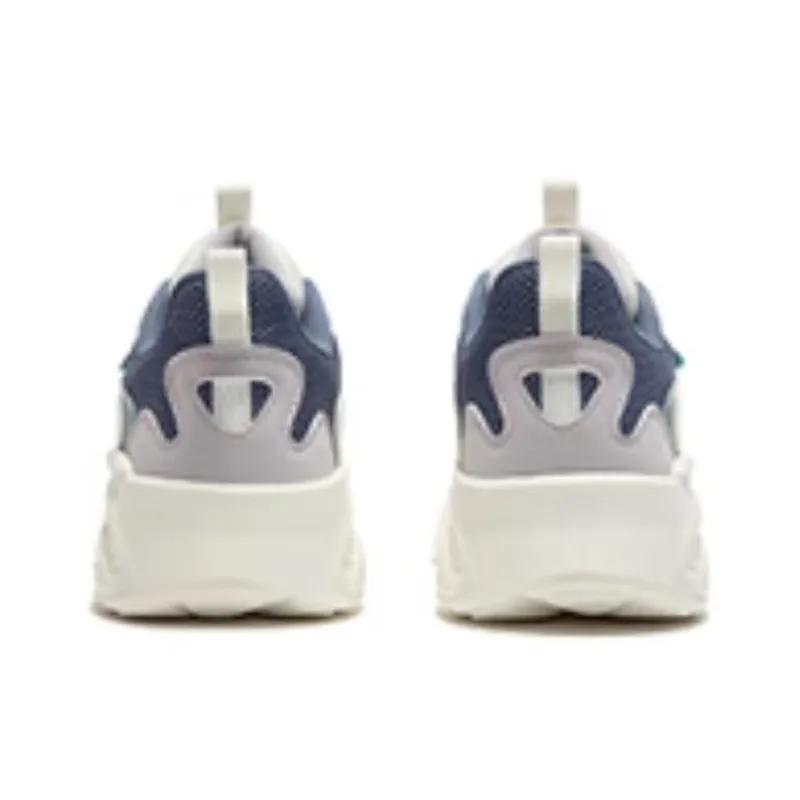 361° Anti Slip Wear Resistant Low Top Casual Shoes Women's White-2
