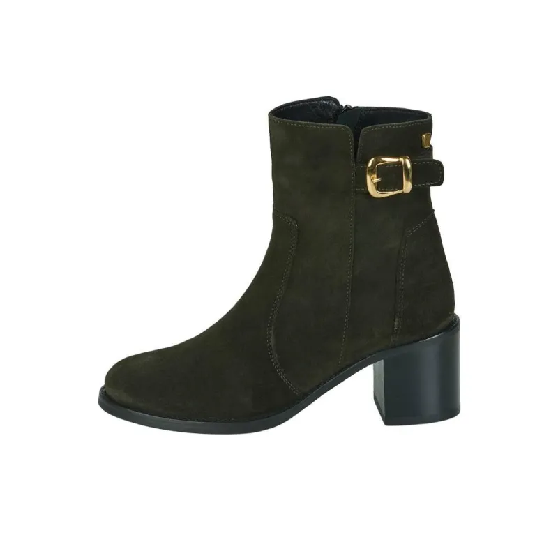 JB MARTIN Paprika Ankle Boots 7cm Women's Black-0