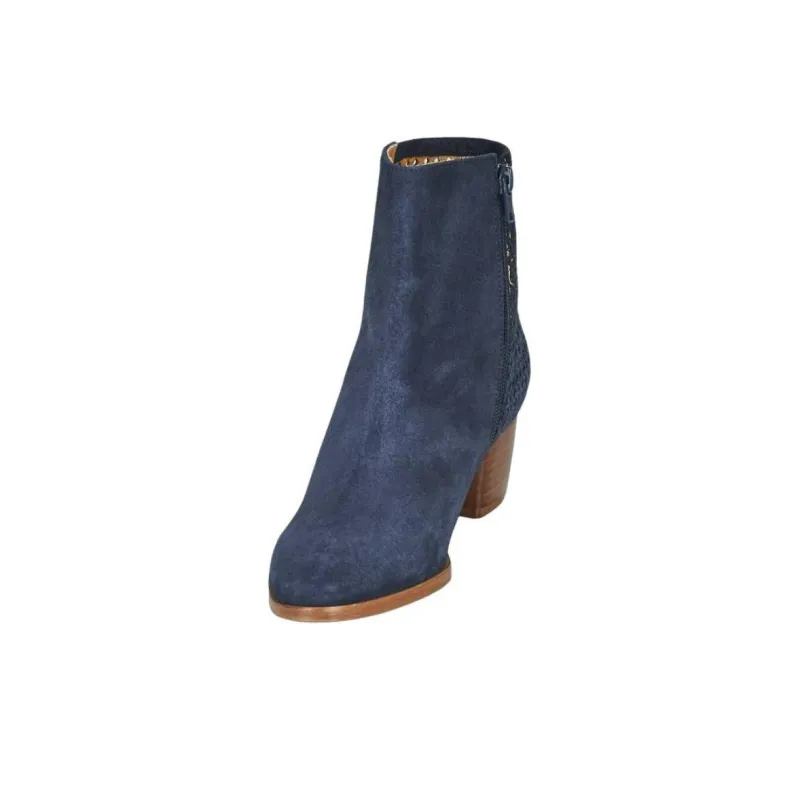 JB MARTIN Loca Ankle Boots Women's Blue-3