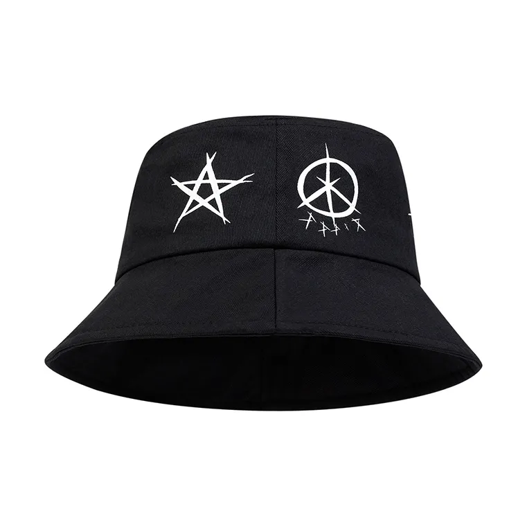RX UVCUT Polyester Bucket Hats Unisex-0