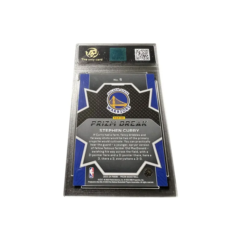 PANINI Warriors Stephen Curry TKA Slam Dunk RPA Grading High Grade Star Card Rare Card Graded Cards 1 Pc-1