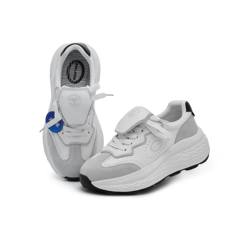 BULLKVIE Casual Shoes Women's White-5