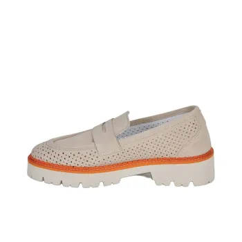 JB MARTIN Franny Loafers 4cm Women's Gray